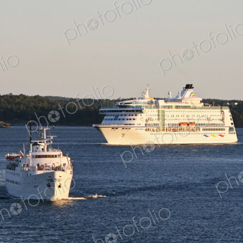 Cruise Ships in the Baltic Sea