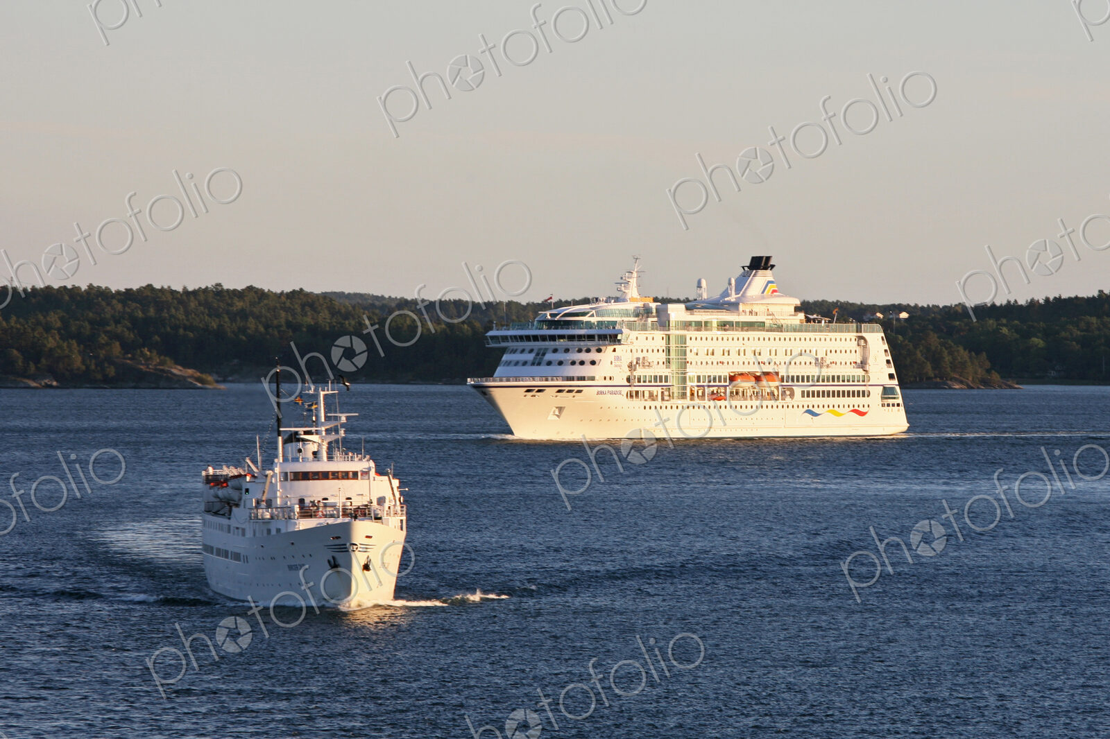 Cruise Ships in the Baltic Sea