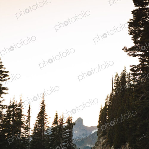Curvy mountain highway, Cascade Mountains, WA USA Curvy mountain highway, Cascade Mountains, WA USA