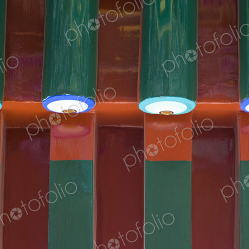 Cylindrical Decorated Ceiling Ornaments