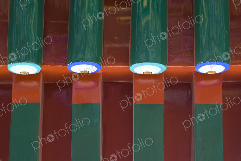 Cylindrical Decorated Ceiling Ornaments