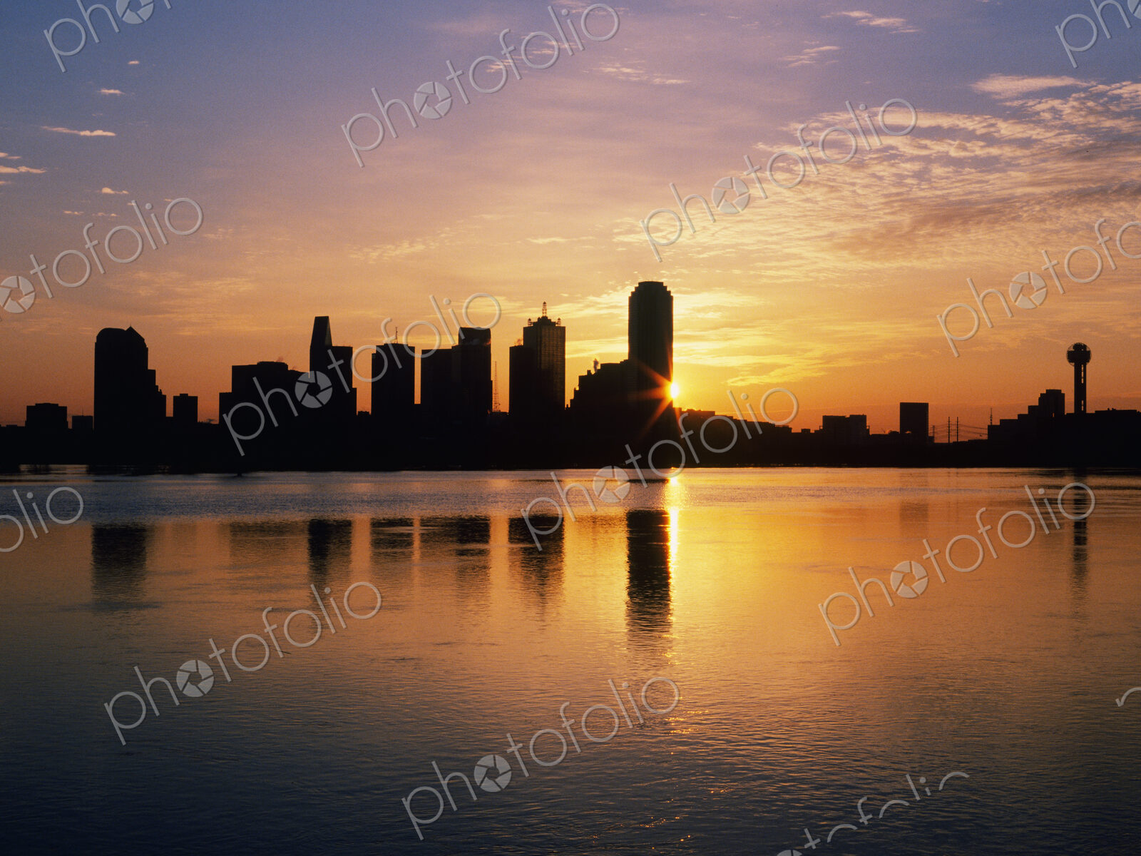 Dallas Skyline at Dawn