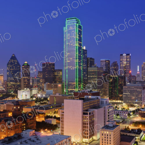 Dallas Skyline at Dusk Dallas Skyline at Dusk
