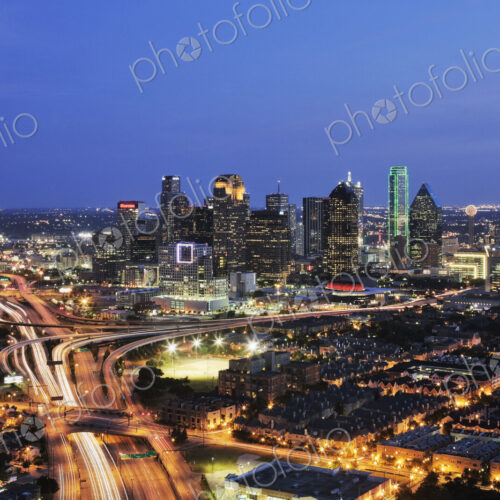 Dallas Skyline at Night Dallas Skyline at Night