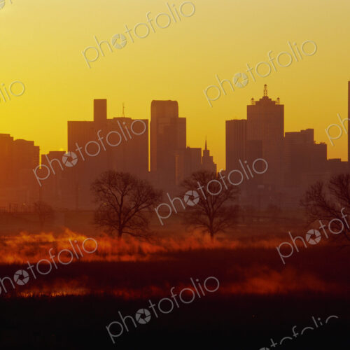 Dallas Skyline at Sunrise Dallas Skyline at Sunrise