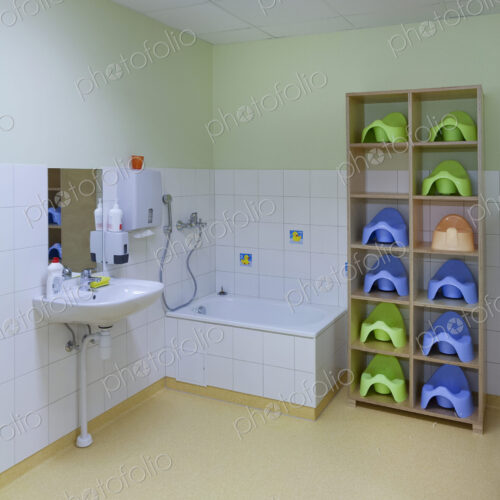 Day care nursery or pre-school kindergarten school, spacious interiors, washroom and…