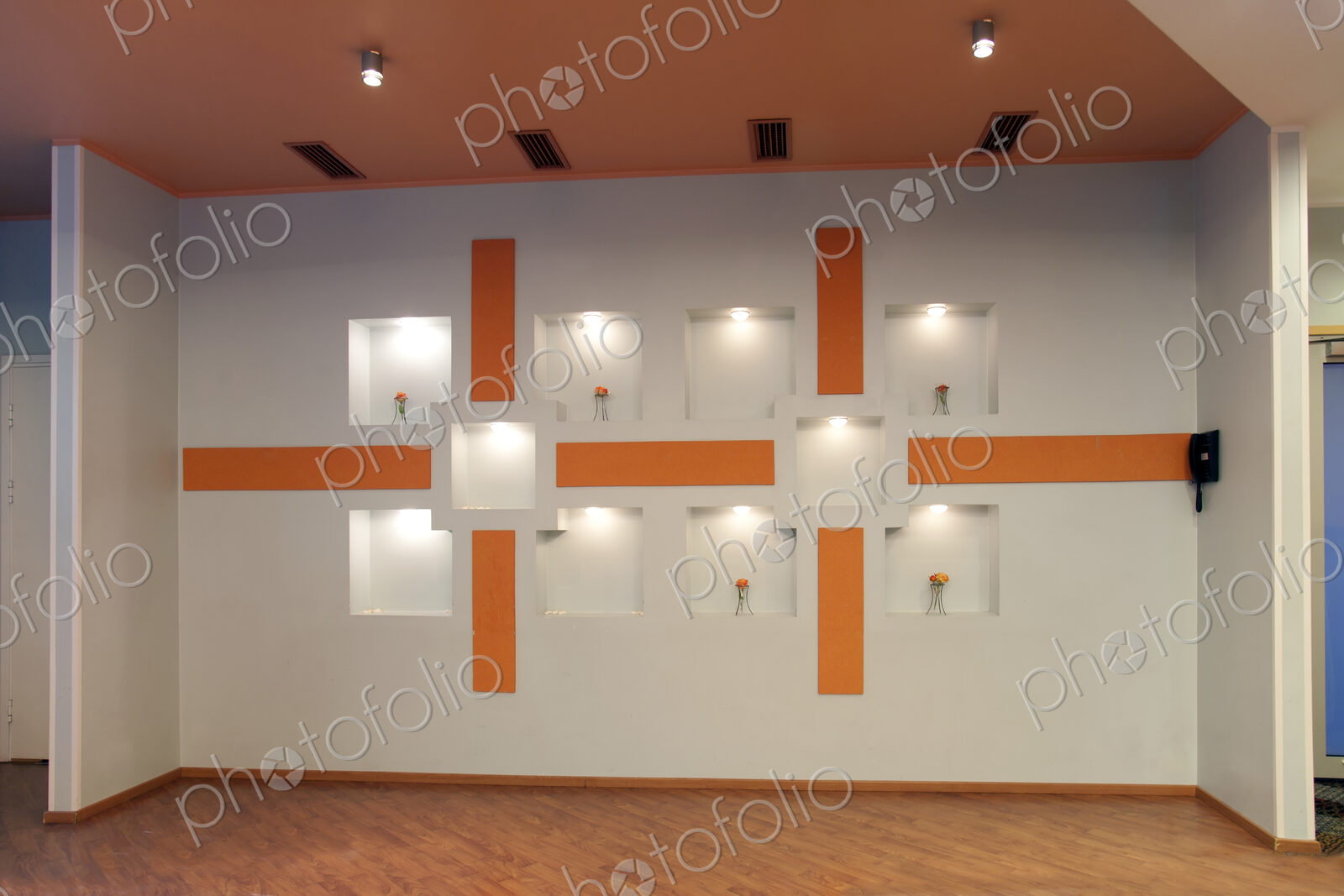 Decor in Empty Room of Hotel