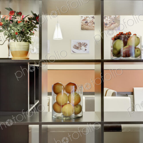 Decorative Cafe Shelving