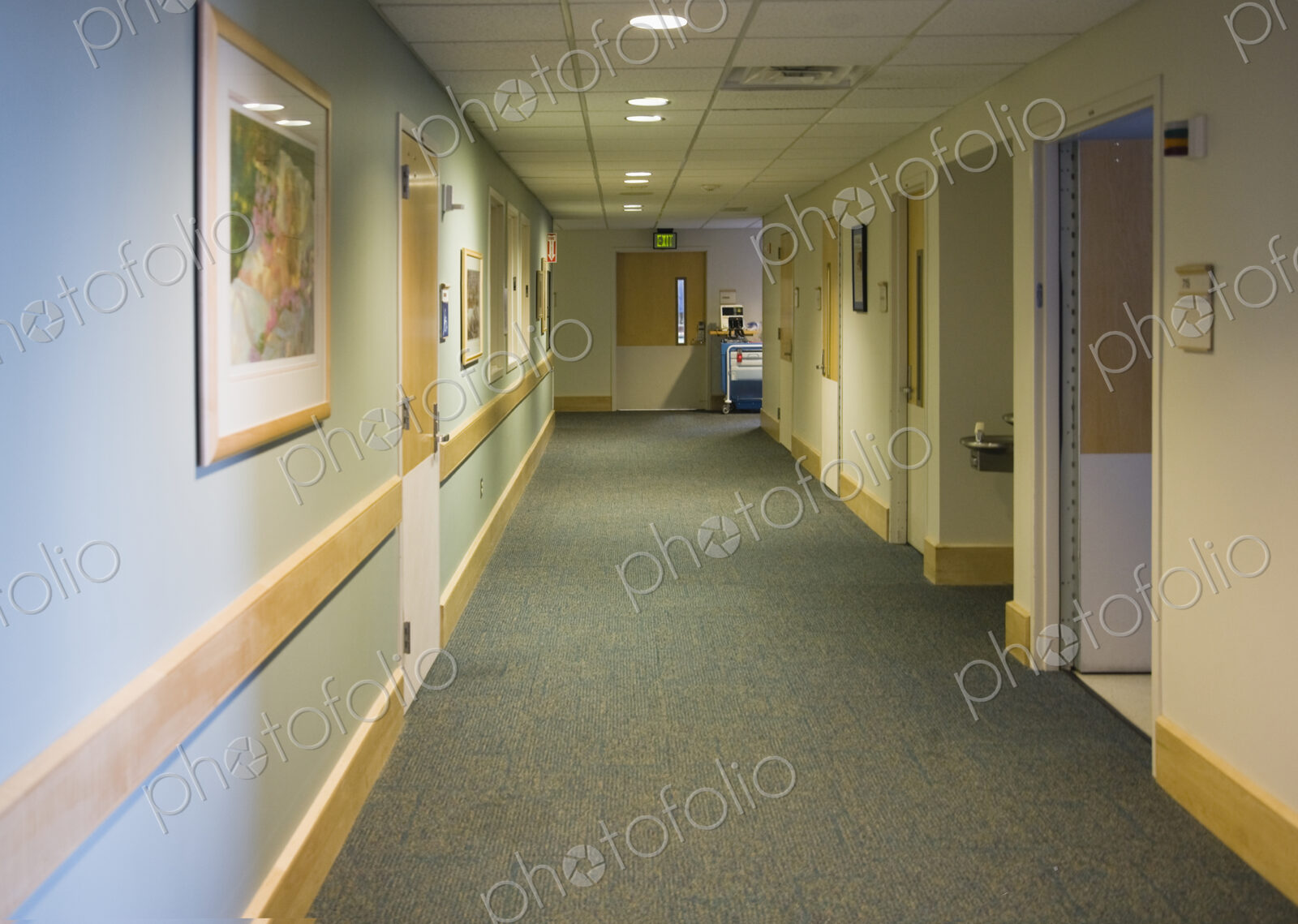 Dental Facility Hallway
