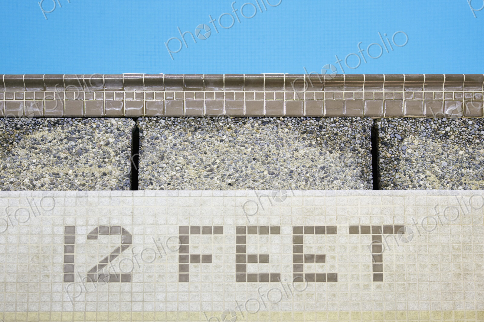 Depth Sign at Swimming Pool