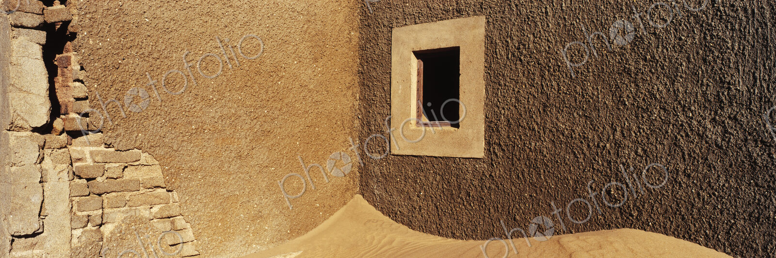 Desert Sand in Abandoned Building