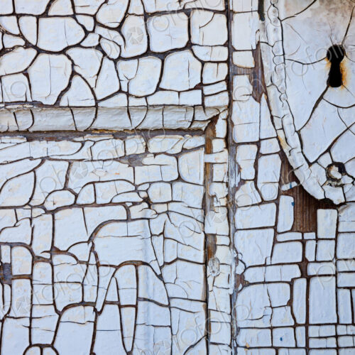 Detail of an old door, Shaniko, Oregon, USA