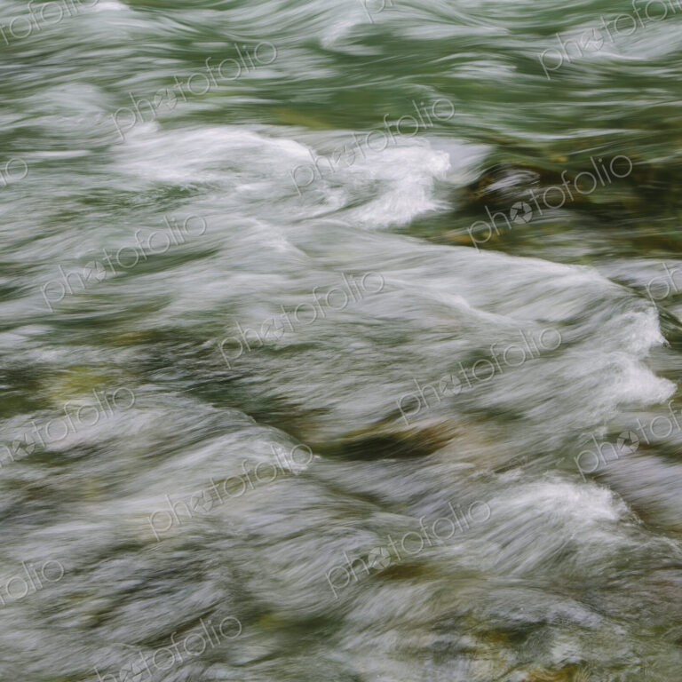 Detail of flowing river water, Dosewallips River, Olympic NP, WA