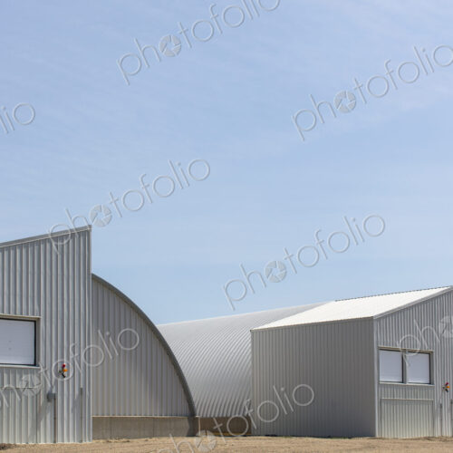 Detail of grain storage buildings, Detail of grain storage buildings,