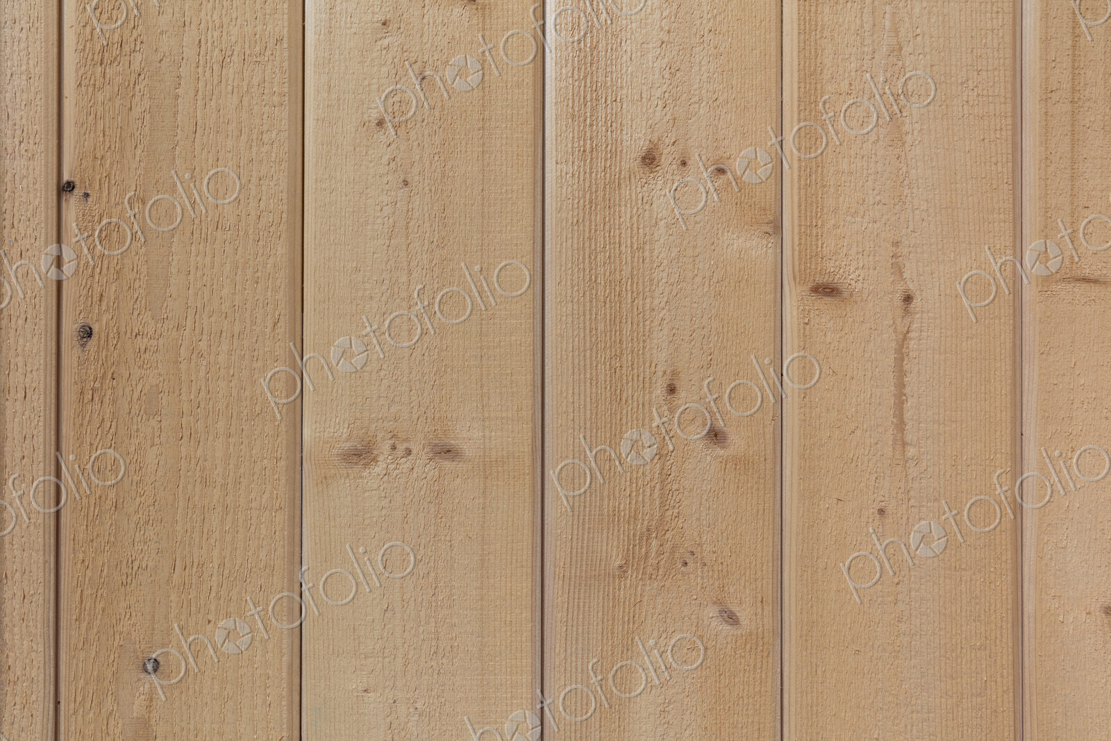 Detail of pine wood panel wall