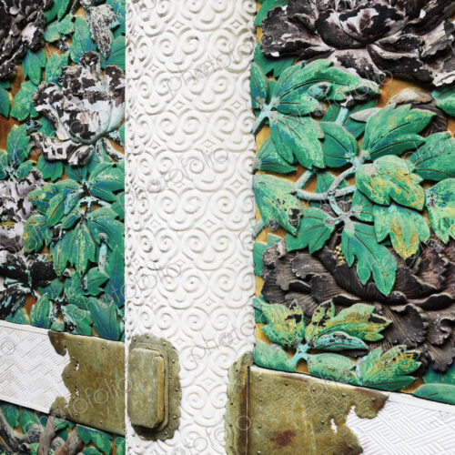 Detail on an Ornamental Door Detail on an Ornamental Door