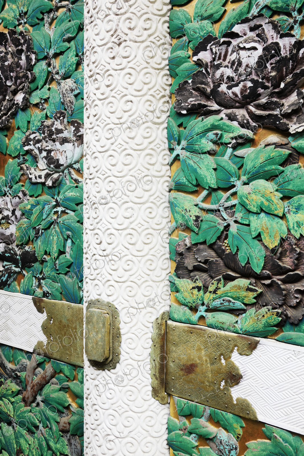 Detail on an Ornamental Door