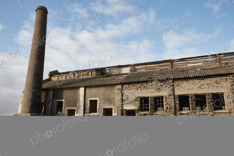 Dining Hall and Boiler Chimney