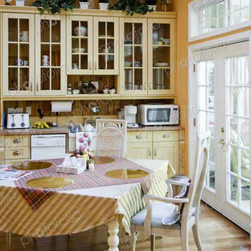 Dining table in kitchen Dining table in kitchen