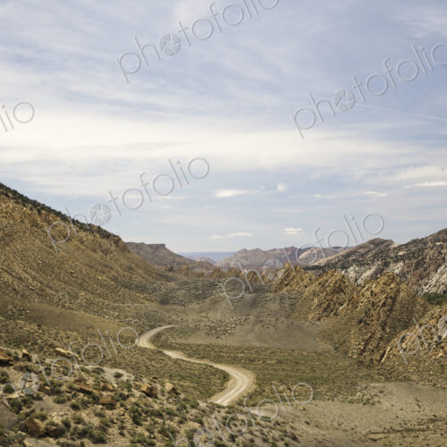 Dirt Road In Between Hills Dirt Road In Between Hills