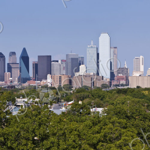 Distant View of Downtown Dallas Distant View of Downtown Dallas