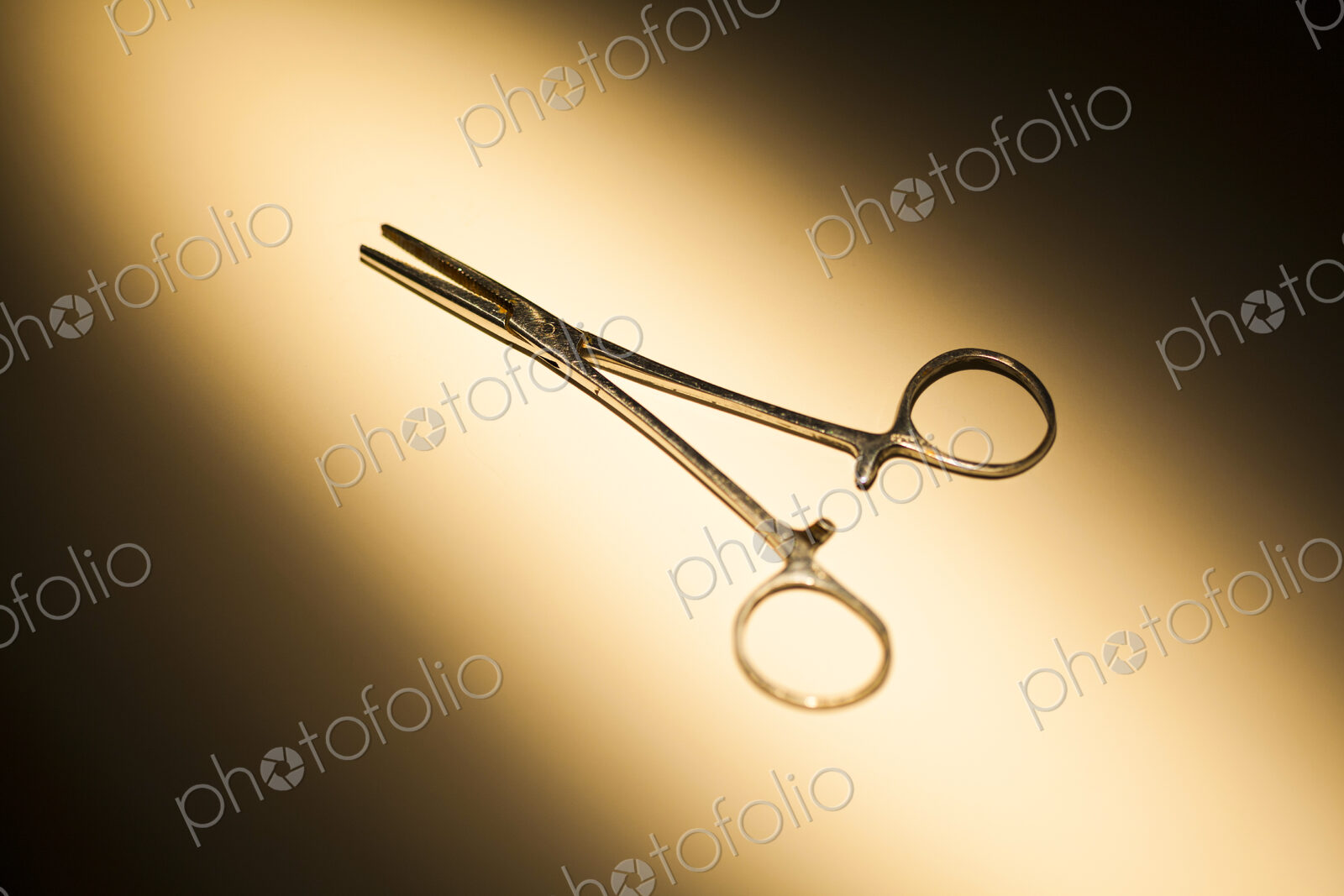 Doctor’s instruments, medical equipment, surgical scissors with round finger holds,…