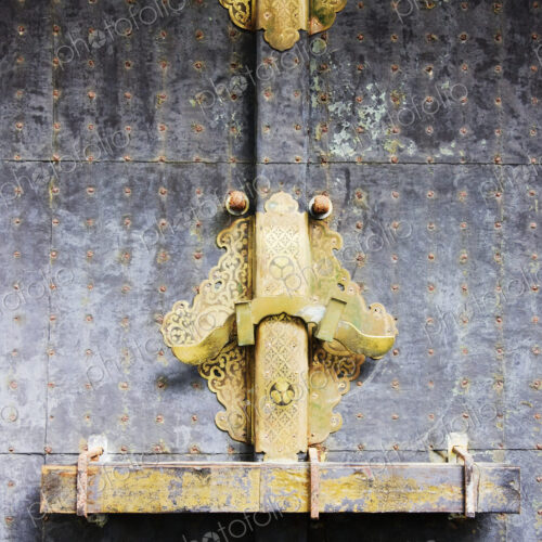 Door and Lock Detail Door and Lock Detail