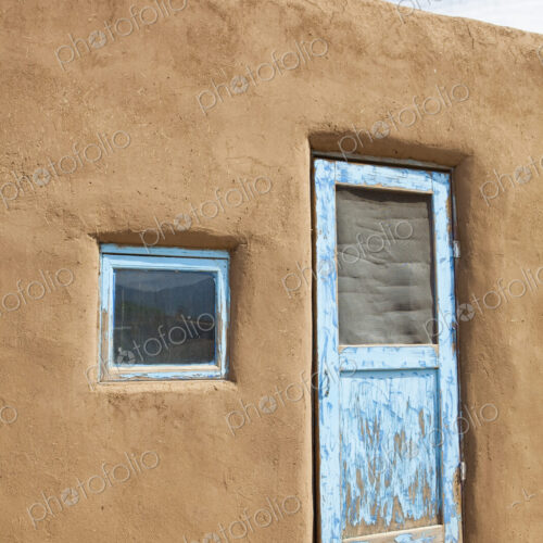 Door to An Adobe Building Door to An Adobe Building