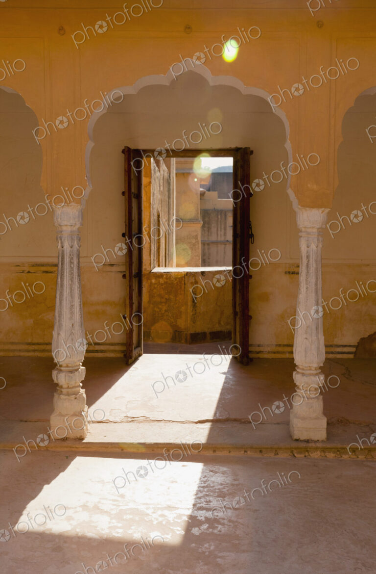Doorway and Arch in the Amber Fort