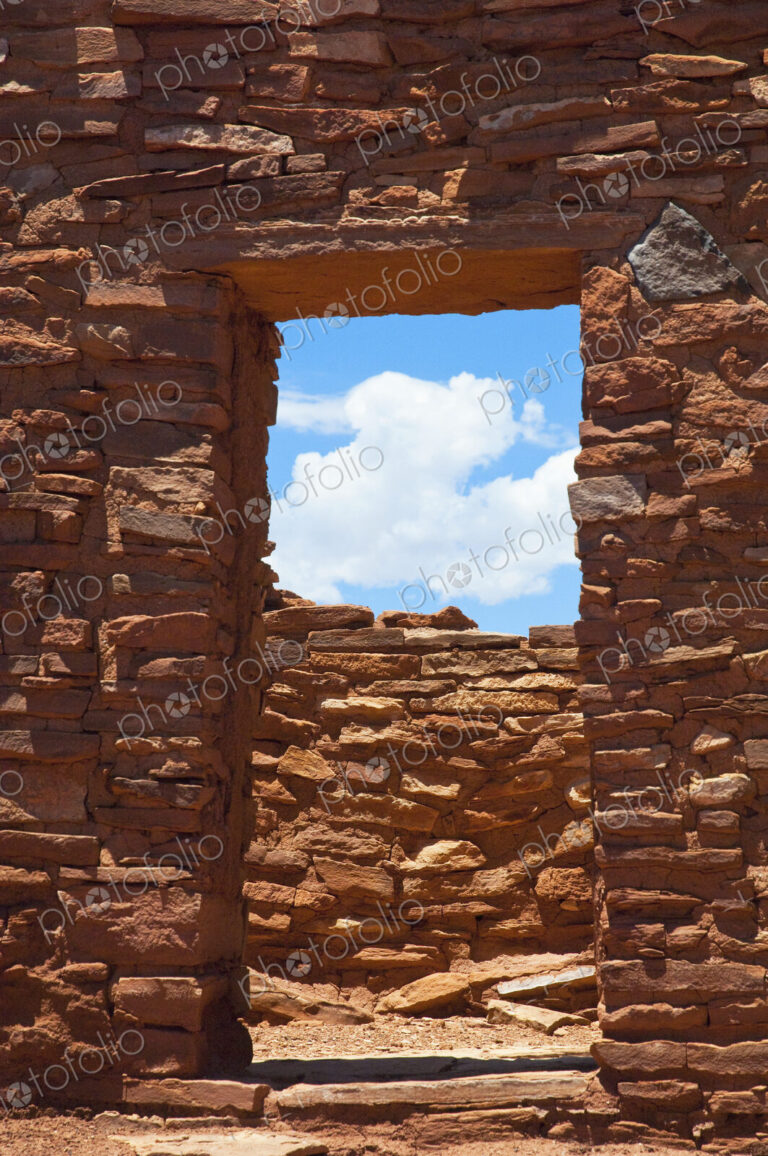Doorway in Stone Wall