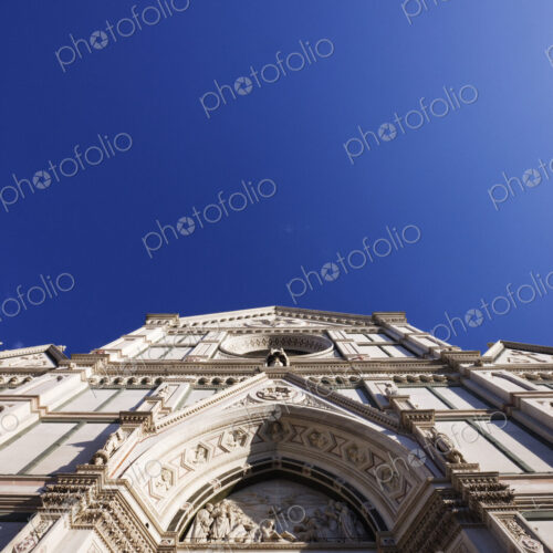 Doorway of the Renaissance Church of Santa Croce Doorway of the Renaissance Church of Santa Croce
