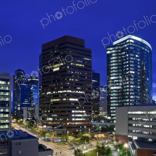 Downtown Bellevue in Washington State