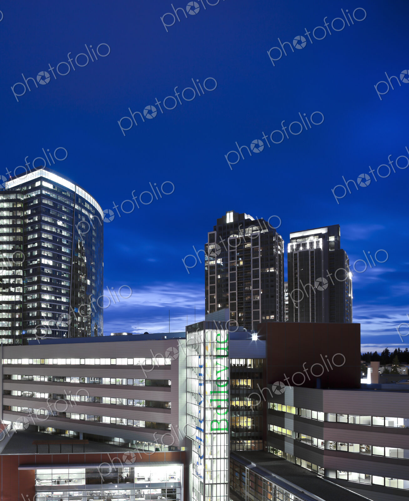 Downtown Bellevue in Washington State