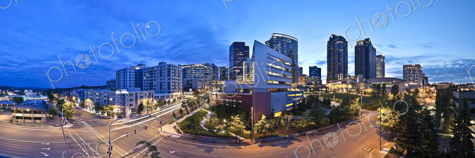 Downtown Bellevue in Washington State