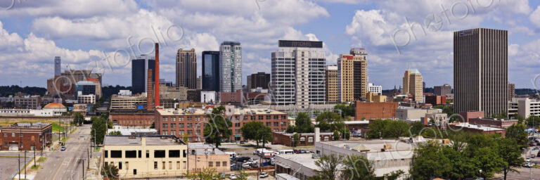 Downtown Birmingham Skyline