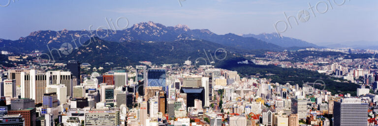 Downtown Seoul Skyline