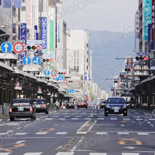 Downtown Street in Japan Downtown Street in Japan