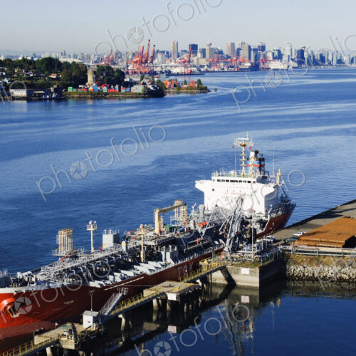 Downtown Vancouver Seen from Dockside