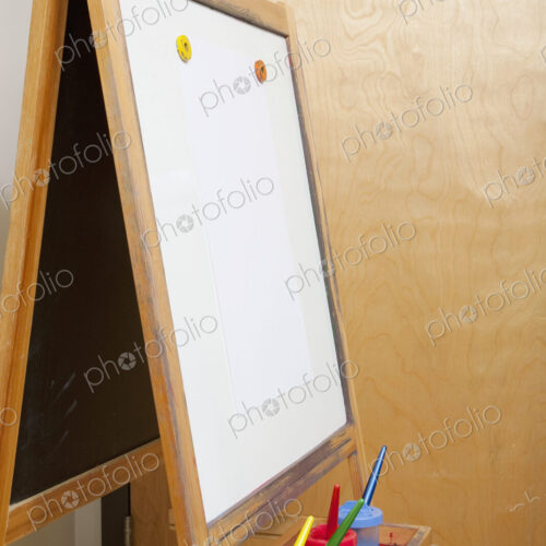 Easel in Classroom