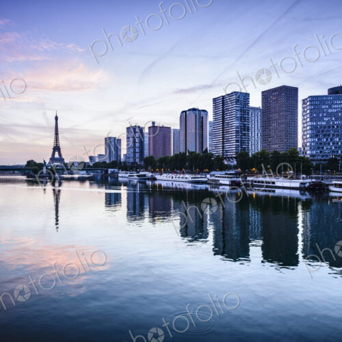 Eiffel Tower and Seine River, Paris, France Eiffel Tower and Seine River, Paris, France