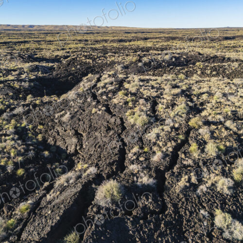 El Malpais National Monument, Carrizozo, view over an Ancient Lava Field