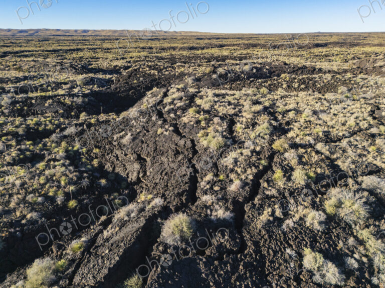 El Malpais National Monument, Carrizozo, view over an Ancient Lava Field