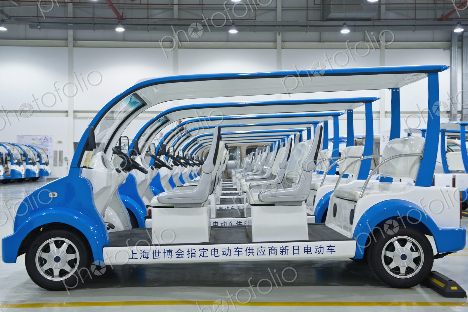 Electric Vehicles in a Warehouse