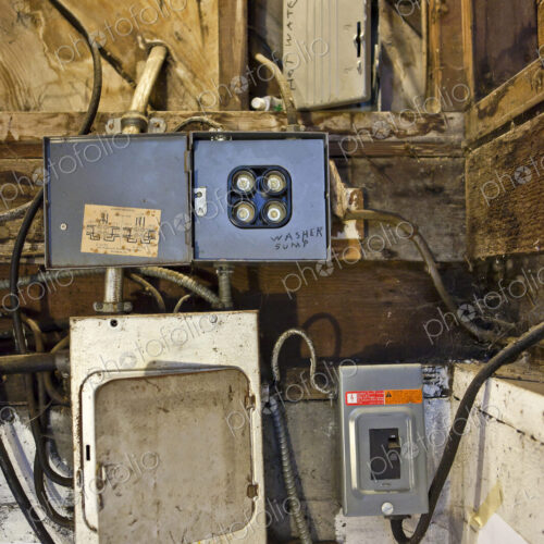 Electrical Panel in a Home