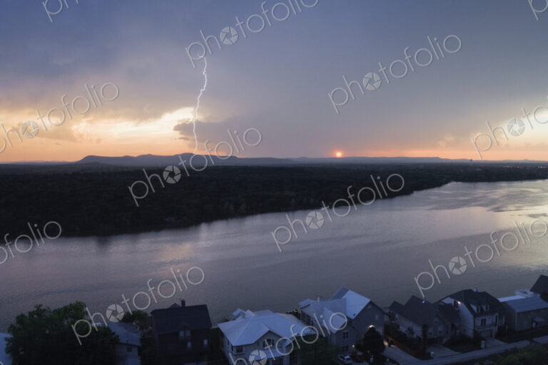 Electrical Storm at Dusk