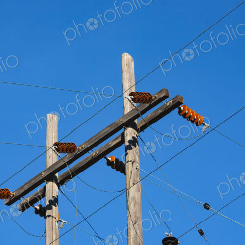 Electrical power lines, USA
