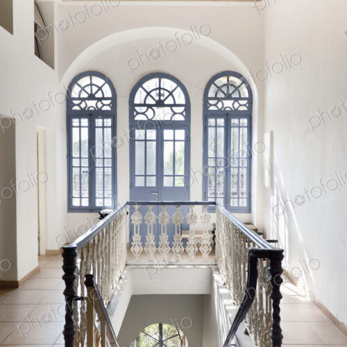 Elegant Stairway and Windows Elegant Stairway and Windows