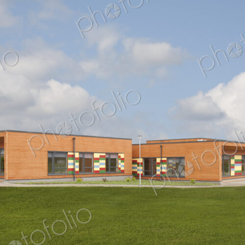 Elementary School Building Exterior