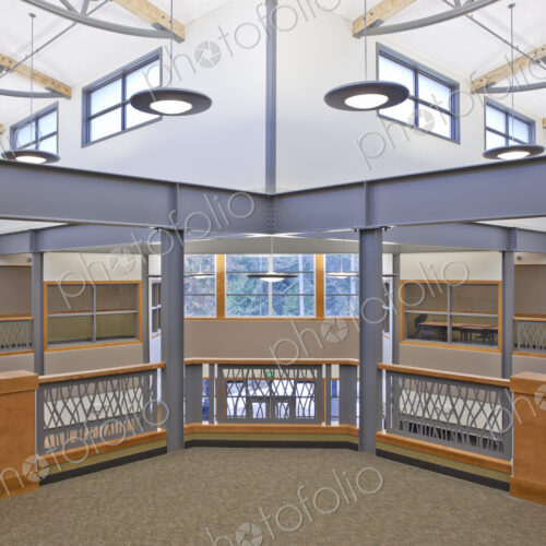 Empty Contemporary School Room