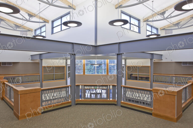 Empty Contemporary School Room